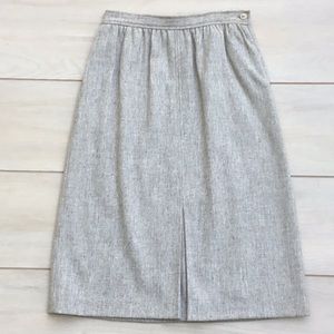 Haberdashery Vintage Skirt Light Grey